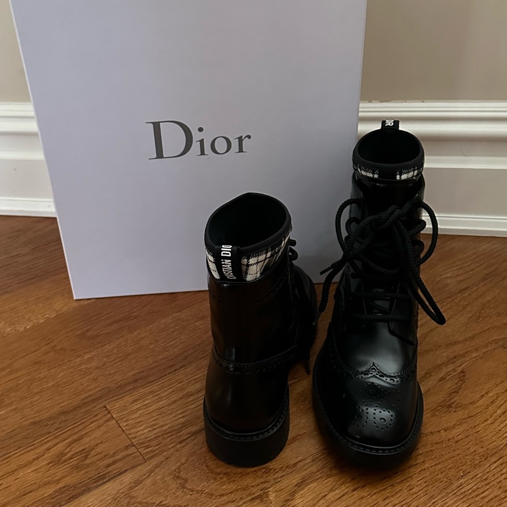 CHRISTIAN DIOR black boots - Picture 15 of 16